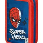 413777-Spider-Man-Tripledecker--gefuelltes-Schueleretui