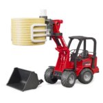 376861-Bruder-02192-Schaeffer-Hoflader-2034-mit-Ballengreifzange