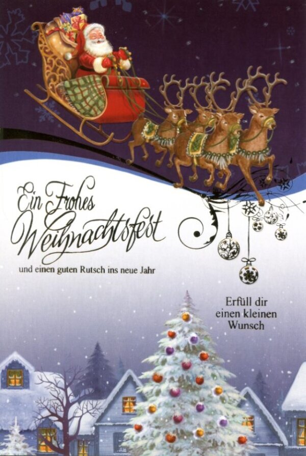 431349-Weihnachtskarten-Weihnachtsmann-6-Motive