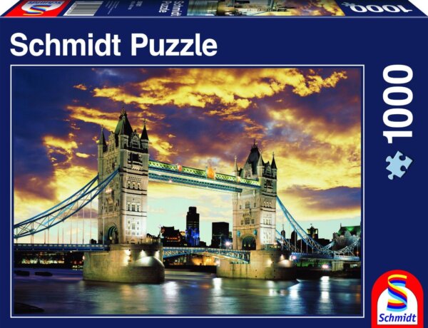 375490-Schmidt-Spiele-58181-Tower-Bridge--London-1000-Teile-Puzzle