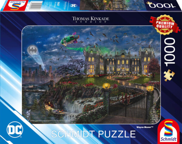 431305-Warner-DC--Wayne-Manor-----1000-Teile-Puzzle