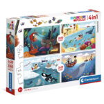 409511-Clementoni-21308-2-x-20---2-x-60-Teile-Puzzle-Supercolor-Seaworld