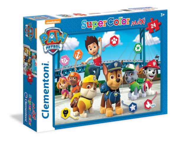 376273-SuperColor-24-Teile-Maxi-Puzzle-Paw-Patrol