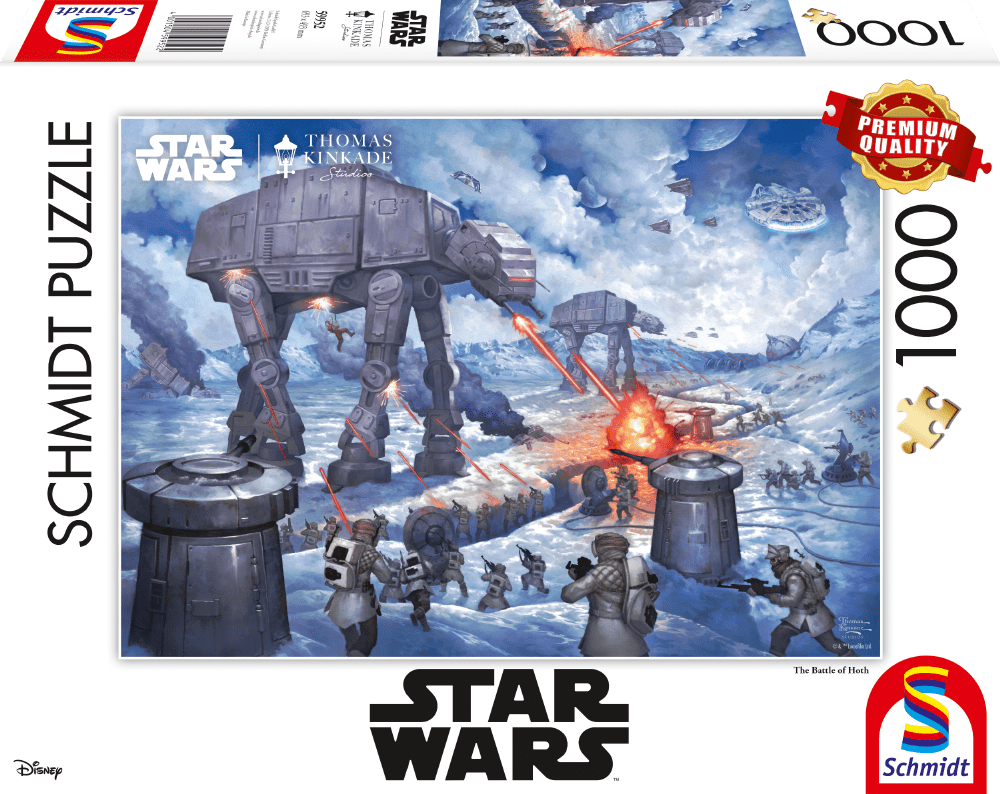 401407-Lucas-Film-Star-Wars-The-Battle-of-Hoth-1000-Teile-Puzzle 401407-Lucas-Film--Star-Wars--The-Battle-of-Hoth-1000-Teile-Puzzle