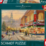 381791-Schmidt-Spiele-59936-Thomas-Kinkade-Collection-Ein-Weinachtswunsch--1000-Teile-Puzzle