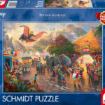381793-Schmidt-Spiele-59939-Thomas-Kinkade-Disney-Dumbo--1000-Teile-Puzzle