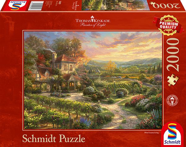 375473-Schmidt-Spiele-59629-In-den-Weinbergen-2000-Teile-Puzzle