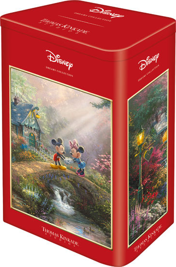 381789-Schmidt-Spiele-59928-Thomas-Kinkade-Collection-Disney-Mickey-und-Minnie--500-Teile-Puzzle