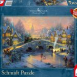 375451-Schmidt-Spiele-58450-Winterliches-Dorf-1000-Teile-Puzzle