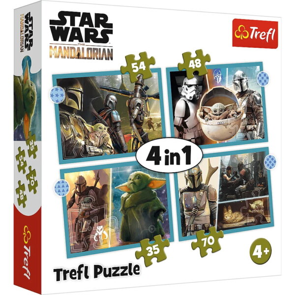 401073-4-in-1-Puzzle-35--48--54--70-TeileStar-Wars