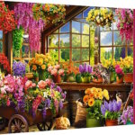 450019-Vorbereitungen-fuer-den-Fruehling-Puzzle-Premium-Plus-1000-Teile-