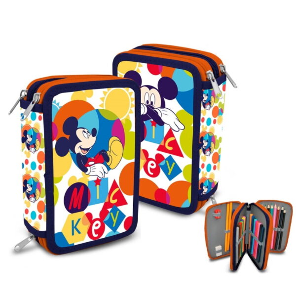 411566-Disney-Mickey-Mouse-Maeppchen-3-fach-Reissverschluss