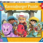 411531-Dino-Ranch-Freundschaft-Puzzle-2x24-Teile