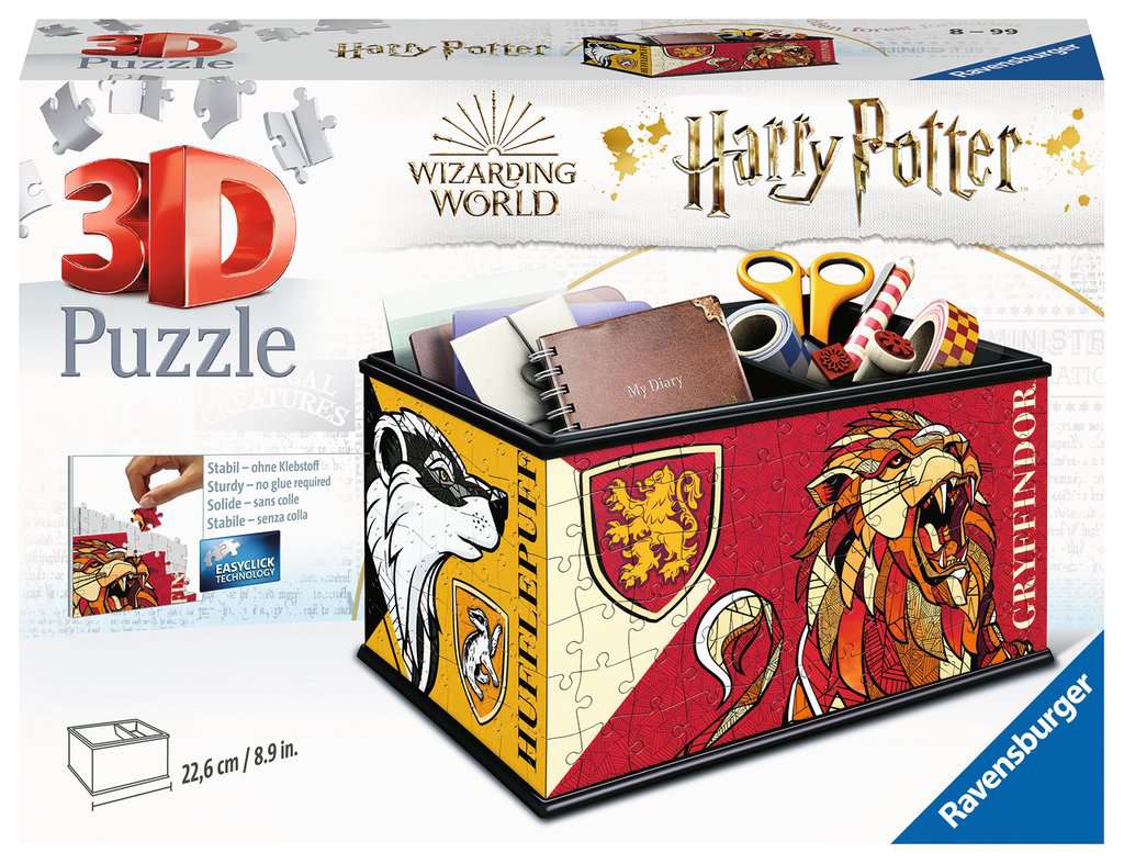 376175-Ravensburger-11258-Aufbewahrungsbox-Harry-Potter-3D-Puzzle-216-Teile 376175-Ravensburger-11258-Aufbewahrungsbox-Harry-Potter-3D-Puzzle-216-Teile