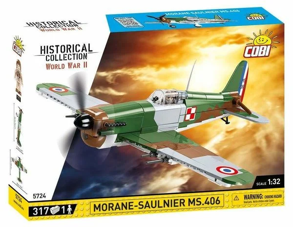 cobi-5724-historical-collection-wwii-morane-saulnier-ms-406-jagdflugzeug-317-klemmbausteine.webp