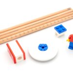 366152-LEGO-Schreibwarenset-4-Bleistifte--1-Bleistiftspitzer--1-Radiergummi--1-Topper--1-Legofigur