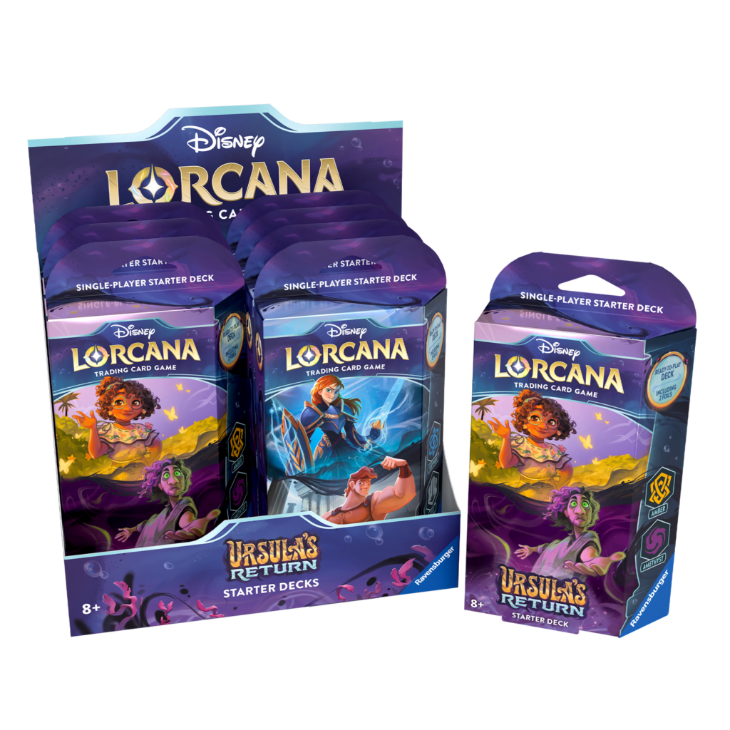 435171-Disney-Lorcana--Set-4-Starter-Deck-Display--8-Packungen---Englisch-