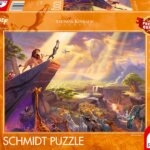 369011-Schmidt-Spiele-59673-Thomas-Kinkade--Disney--Koenig-der-Loewen-1-000-Teile-Puzzle-