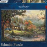 375446-Schmidt-Spiele-58465-Idylle-am-Fluss-500-Teile-Puzzle